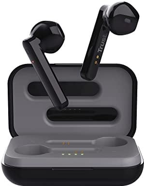 Trust Mobile Primo Touch Auriculares Inalambricos Bluetooth, Auriculares In Ear con Micrófono Incorporado, True Wireless, hasta 10 Horas de Reproducción, para Android, Chrome OS, iOS, Windows, Negro