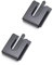 2 x Metall-Mikrofon/Lautsprecher/Gürtelclip für Yaesu icom vexter Motorola MH48 MH36 HMN3596 HM133V Mikrofon Schinken Radio Haken Stick an Auto