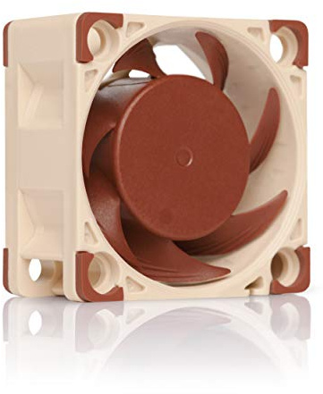 Noctua Paquete: 2x NF-A4x20 FLX, Ventilador Silencioso, 3 Pines (40x20mm, Marrón)