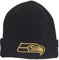 New Era Seattle Seahawks Beanie NFL Essential Metallic Logo Black - One-Size