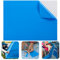 Syhood Vinyl Pool Patch Repair Kit Peel and Stick Self Adhesive Inflatable Toy Pool Liner Repair Patch Tape Waterproof for In Ground Pools, Swim Ring Floats, Tent, Canopy(49 x 34 Inch,Blue)