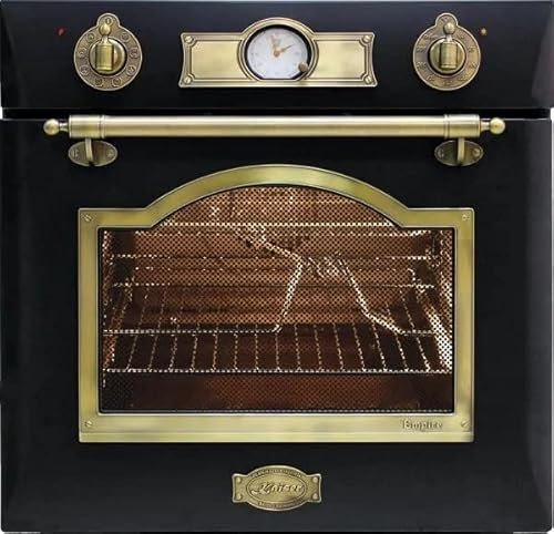 Kaiser EH 6355 Em Retro Forno elettrico da incasso 60 cm 67L 8 funzioni in nero
