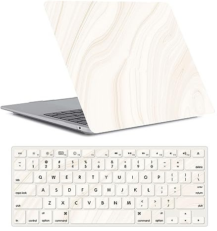 Estuche Dura para MacBook Pro 15 Pulgadas A1398 2015 2014 2013 2012 Versión con Pantalla Retina, Funda Protettiva Delgada in Plastica & Cubierta de Teclado, Blanco