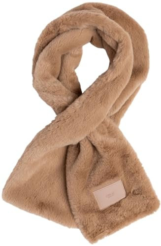Replay Damen Schal aus Kunstfell, Grau (Taupe Gray 0217), Onesize