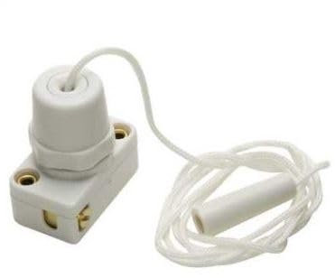 Replacment Mini Miniature Pull Cord Switch For Wall Light Bathroom Mirror Switch