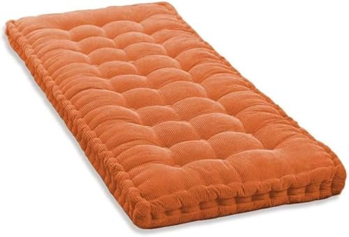 Dicke Sitzauflage Sitzkissen Bank, Gartenstuhl Bankauflage 90x40/100x40/120x40/150x50/160x40/160x50cm Bankkissen, Groß Outdoor Stuhlkissen Bankpolster, Gartenbank Waschbare Sitzkissen ( Color : #11 ,
