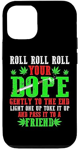 Weed Pot Lover Roll Joint Friend Smoking Marihuana Weed Hülle für iPhone 15