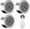 VAEIORP 3Pcs Colgador Adhesivo Trapos Cocina, Reutilizable Toalla Ganchos Fuerte de Baño Ganchos para Toallas sin Taladrar Ganchos de Pared Autoadhesivos