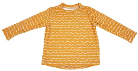 Hinzling UV Shirt Kinder Sahara Sand (L - 86/92) – Langarm & UPF 60 Sonnenschutz – Ökotex Zertifiziert & schadstofffrei – UV Kleidung Baby gemütlich & nachhaltig – Made in Europe