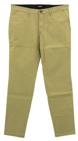 Atelier GARDEUR Herren Chino Jeans Hose Seven 1 Gabardinestretch Camel