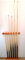 Jim Connor Billard Set mit Wandhalterung und sechs Queues, 145 cm, 120 cm, 90 cm