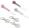Amexo 3 Mini Coltello Tascabile con 3 Portachiavi Coltello Pieghevole in Acciaio Inox Tagliacarte Coltello da Cintura Pieghevole del Coltello per Campeggio Caccia Sopravvivenza