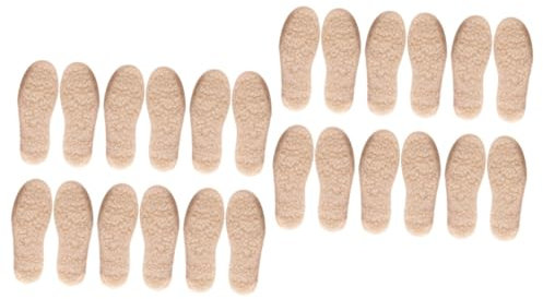Beaupretty 2 Sets – Rutschfeste Warme Einlegesohlen für Jungen und Mädchen Bequeme Praktische Schuheinlagen Wärme und Stabilität für Sportschuhe 6 Paar