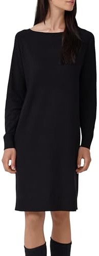 s.Oliver Scuba-Kleid mit Faltendetail am Arm