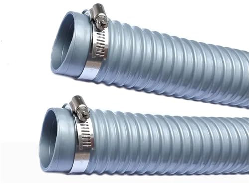 YILWPV Flexibler Ablaufschlauch Durchmesser 50mm Gummi Well Teleskop Waschbecken Abflussrohr Becken Outlet for Küche Bad Entwässerung FüR Bad Und KüChe, Waschbecken