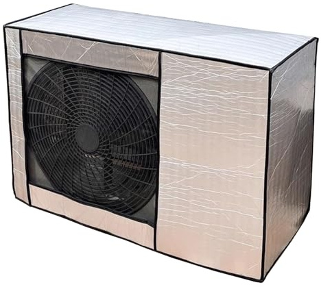 Abdeckung Klimaanlage Außengerät für Den Außenbereich, Abdeckungen für Split-Klimaanlagen zum Schutz vor Laub, Ästen, Regen und Schnee(90x62x38cm/35.4x24.4x15in)