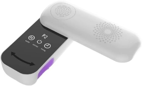 Ounfhtrttk Kompakte, Kabellose UV-Nagellampe mit Drehbarem Panel und UV-Schutzdesign Wiederaufladbares UV-Licht Härtet Alle Gele Aus.