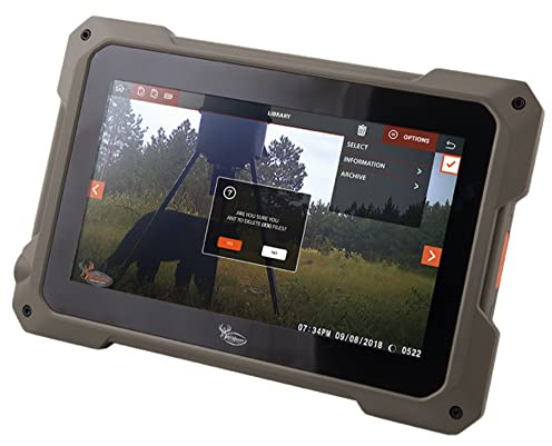 WILDGAME INNOVATIONS Trail Pad Tablet VU70 Dual SD Card Viewer for Hunting & Wildlife Observation Durable Weather-Resistant Memory Card Reader with 7 Touch Screen