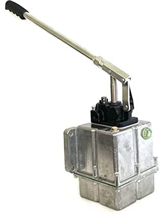 Uzman-Versand, pompa idraulica a mano a doppia azione + leva manuale, 25 ccm, pompa idraulica manuale