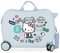 Hello Kitty You are Cute Kinder-Koffer Blau 50x39x20 cms Hartschalen ABS Kombinationsschloss 38L 2,1Kgs 4 Räder Handgepäck