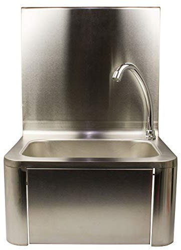 Handwaschbecken Waschbecken Hygienebecken Kniebedienung 40x56x34cm Edelstahl