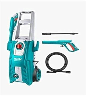 TOTAL - Idropulitrice 150 Bar 1800W Ad Alta Pressione Elettrica Con Accessori Inclusi, Idropulitrice Per Pavimenti Esterni, Auto, Casa, Tapparelle E Uso Professionale