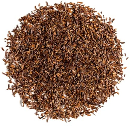 Rooibos Tea Loose Leaf Red Blend from South Africa - Caffeine Free | South African rooibos leaves naturally caffeine free with a smooth reddish brew and a naturally sweet slightly nutty flavor