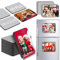 Lucomb 40 Stück Sublimations-Magnete, blanko, 5,5 x 7,5 cm, personalisierte Kühlschrank-Magnete, Rohlinge Sublimation, magnetische Aufkleber, Rohlinge Produkte für DIY Küche, Mikrowelle, Büro, Wand,