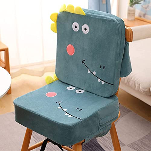 IIQI Rehausseur de chaise, Coussin Rehausseur Enfant Portable Eponge Confortable Coussins, Adapté pour les Repas des Jeunes Enfants. (F)