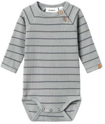 NAME IT Baby - Jungen Nbmkail Ls Slim Body Lil Noos Langarmbody (1er Pack)
