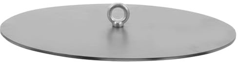 TOPBATHY Tapa De Hierro para Estufas Repuesto De Tapa De Cocina Accesorio para Estufas De Leña y Gasificadores Fácil De Limpiar y Mantener