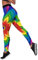 Kobilee Scrunch Leggings Lang High Waist Leggins Yoga Schwarz Weiß Yogahose Weiche Stretch Slim Fit Laufhose Curvy Bunt Hose Blickdicht Pants für Sport Yoga Gym