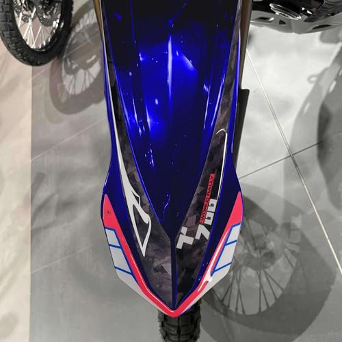 labelbike - 3D Aufkleber zur Motorraddekoration und zum Schutz des hohen Kotflügels kompatibel mit Yamaha Tenere 700 World Rally
