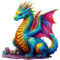 Cuteefun Puzzle Holz für Erwachsene, Einzigartige Geformte Kinder Tier Puzzle Drachen für Geburtstagsgeschenk Vatertag (A4 Größe)