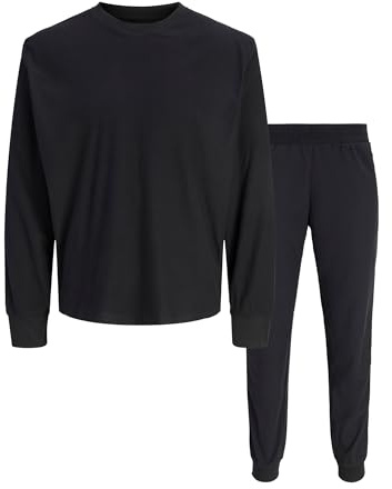 JACK & JONES Male Loungewear Set Einfarbig Loungewear Set