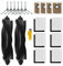 aotengou Zubehör für eufy L60 L50 L60 SES L50 SES Roboter Staubsauger Ersatzteile 18 Packs 2 Hauptbürsten, 6 Filter, 6 Seitenbürsten, 4 Staubbeutel