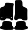 Kovvar Fußmatten passend für Seat Arosa 1997-2004 | Qualität: Basic