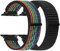 enkic Nylon Armband Kompatibel mit Apple Watch Armband 49mm 46mm 45mm 44mm 42mm 41mm 40mm 38mm Damen Herren, 2 Stück Ersatz Sport Uhrenarmband für iWatch Series 10 9 8 7 6 5 4 3 2 1 SE Ultra 2 Ultra