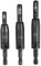 Self Centering Drill Bit Set Fits for VIX Bit Compatible with VIX Bit Bosch 1/4 in Clic-Change Hex Shank Drill,CC2430#6#8#10 Self Centering Drill Bit Center Finding Drill Bit Set 3 Piece