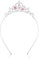 AUZUO Prinzessin Krone Tiara, Rose Diadem Kristall Tiaras für Mädchen Kleinkind Festzug Krone Strass Stirnband Tiara für Frauen Mädchen Geburtstag Hochzeit Halloween Party Weihnachtsgeschenke