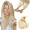 SURNEL Bonding Extensions Haarverlängerung Echthaar Keratin Platinblond Bondings 50 cm/20Zoll U Tip Extensions Echthaar Balayage Invisible Human Hair 1g/s 50g Remy Brazilian Haar Glatt(U#60-20Zoll)