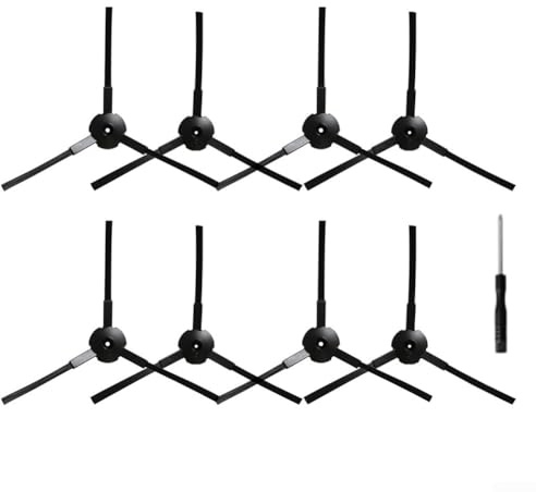 Ersatz-Seitenbürsten-Set für Medion E32 MD18510 MD18503 MD16192 MD18500 MD18501 MD18600 und für ILIFE V3S Pro V5 V5S Pro Saugroboter