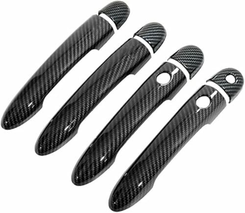 NMBYUXI Cache de poignée de Porte extérieure pour Kangoo 2 MK2 FC FW 2007-2020