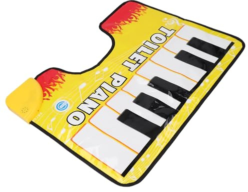 BONKZEBU Tragbares Entspannungswerkzeug für die Bodenmatte eines Elektrischen Klaviers, Benutzerfreundliche Tastaturmatte mit Vorprogrammierten Liedern, 1 X Töpfchen-Klaviermatte