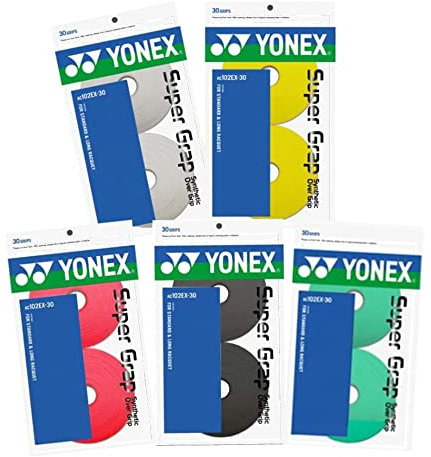 YONEX Super Grap, Tennisschläger-Übergriff, 1 x 30 Stück, Rot