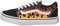 Vans Ward, Sneaker Unisex - Bambini e ragazzi, Flame Black White, 38 EU