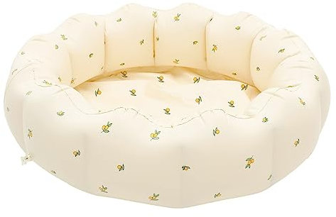 Piscine Gonflable pour bébé Petal,Piscine Gonflable Ronde Pataugeoire,Pataugeoire Ronde pour Enfants,Piscine pour Enfant 90x25cm,Jouets Aquatiques Extérieur Été Pataugeoire pour Enfant(CitronOlive)