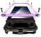 Lunivop for Samsung Galaxy S23 Ultra Case Metal Hard for Galaxy S23Ultra 5G Phone case para Screw Built-in Screen Lens Protection Military Grade [Note The Fingerprints Don't Work] Purple