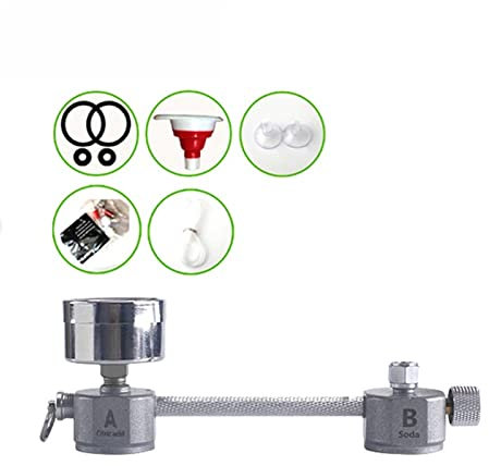 Medidor regulador de CO2 Acuario DIY CO2 Kit del sistema de generador de reactores for el tanque del tanque de acuario CO2 Regulador Solenoide for accesorios de acuarios plantados para cerveza de barr