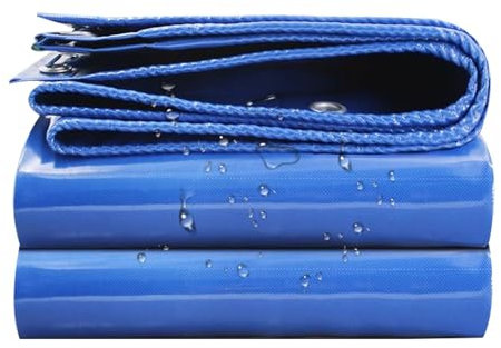 DSFHVBDD Bâche Imperméable Extérieur 3x6m, Bâche de Protection pour Camping Car, Bâche Imperméable avec Oeillet, Bâche de Protection Plusieurs Dimensions Disponibles